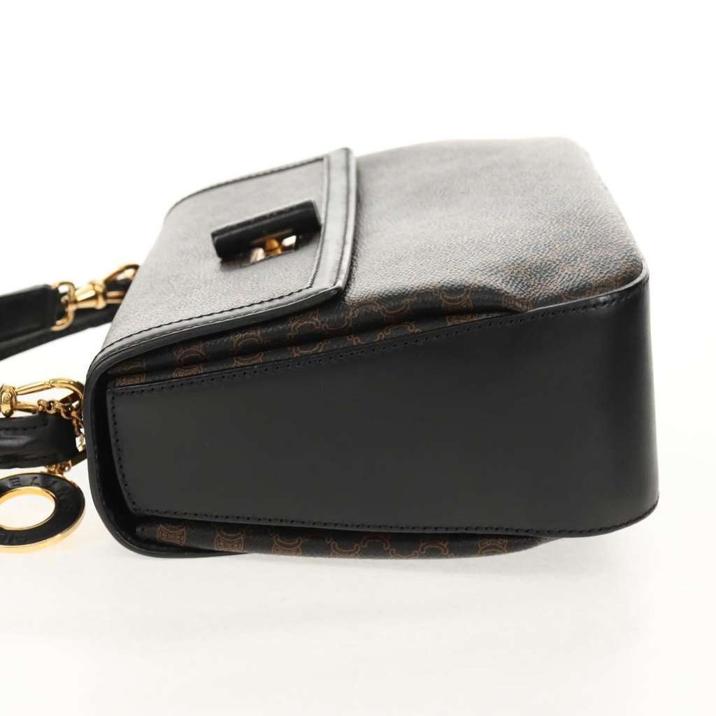 Celine Vintage Convertible Top Handle Bag Brown Good condition - Inside View