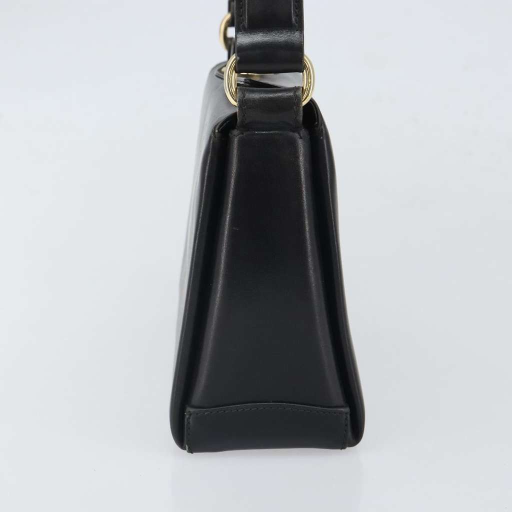Gucci Vintage Handbag Black Leather Good condition - Model View