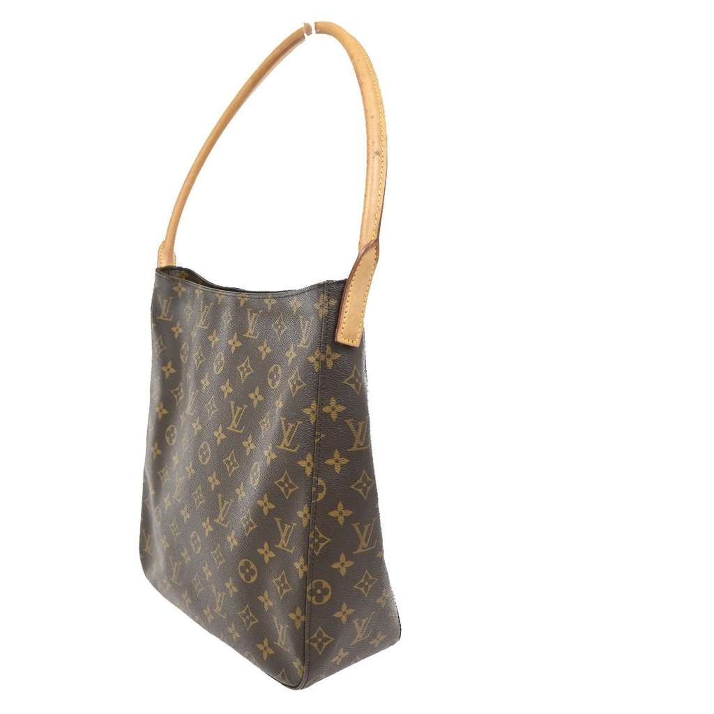 Louis Vuitton Looping Handbag Brown Canvas Good condition - Model View