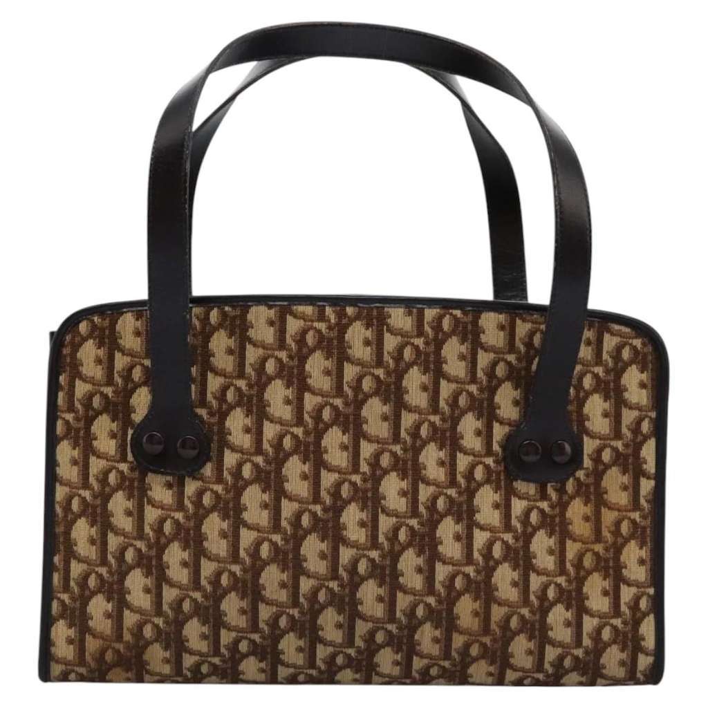 Christian Dior Trotter Brown Canvas Good condition - Back View