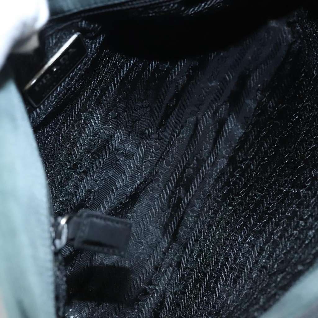 Prada Vintage Handbag Green Good condition - Box View