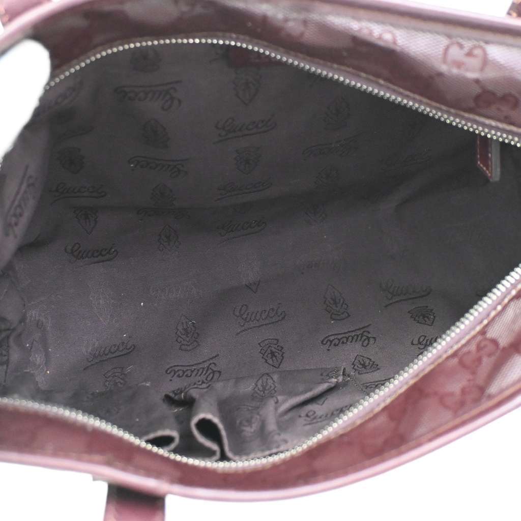 Gucci Plus Tote Burgundy Good condition - Box View