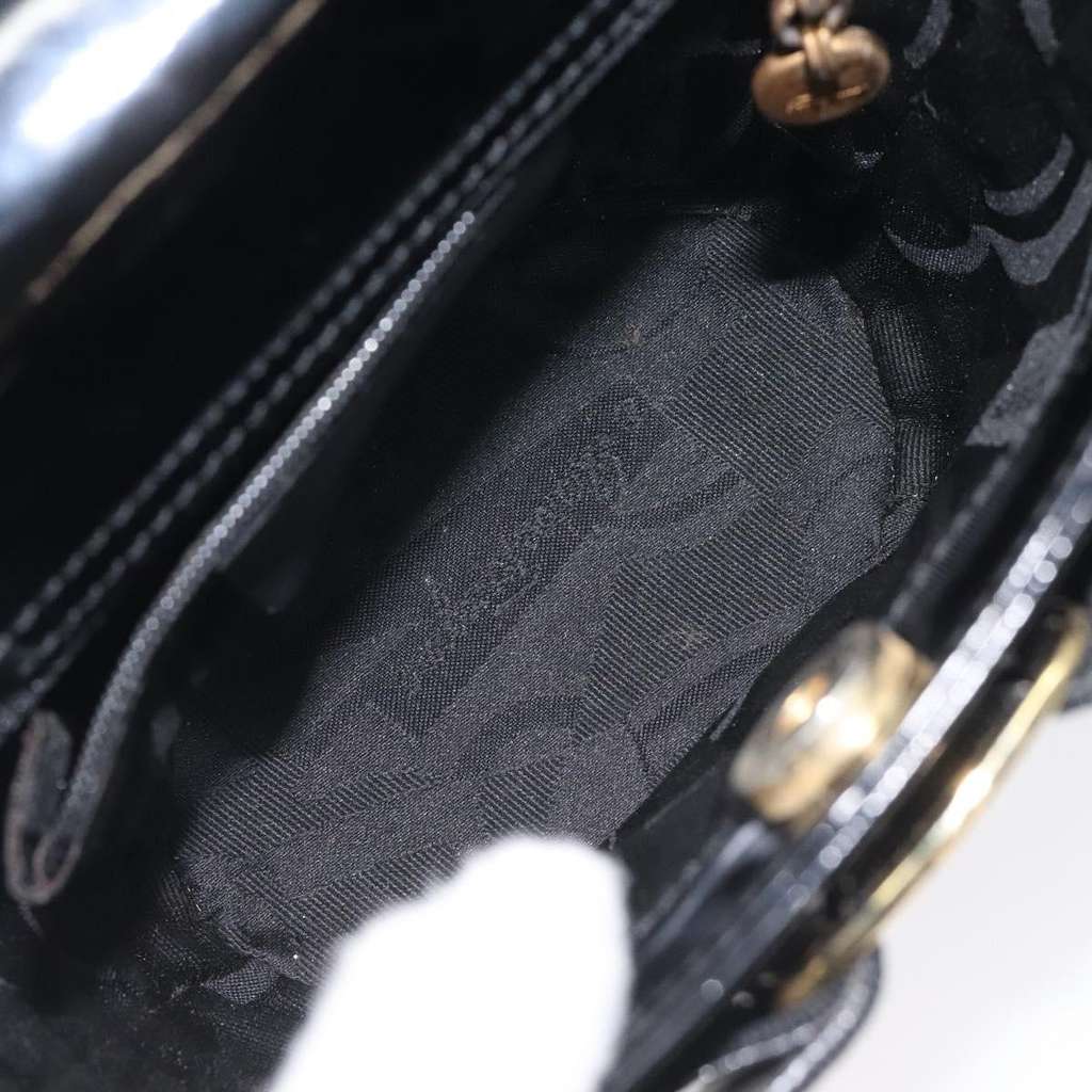 Salvatore Ferragamo Vara Bow Top Handle Bucket Bag Black Good condition - Box View