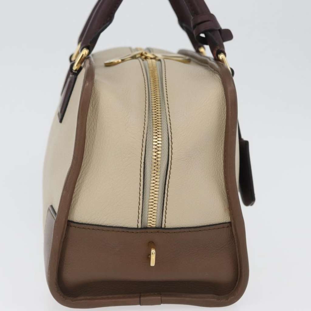 Loewe Amazona Bag Beige Leather Good condition - Model View