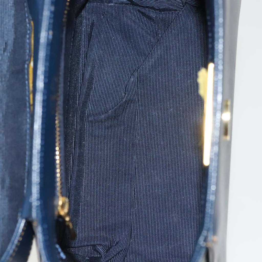 Valentino Garavani Vintage Handbag Navy Leather Good condition - Box View