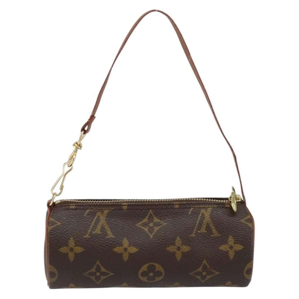 Louis Vuitton Papillon Pochette Brown Canvas Good condition - Back View