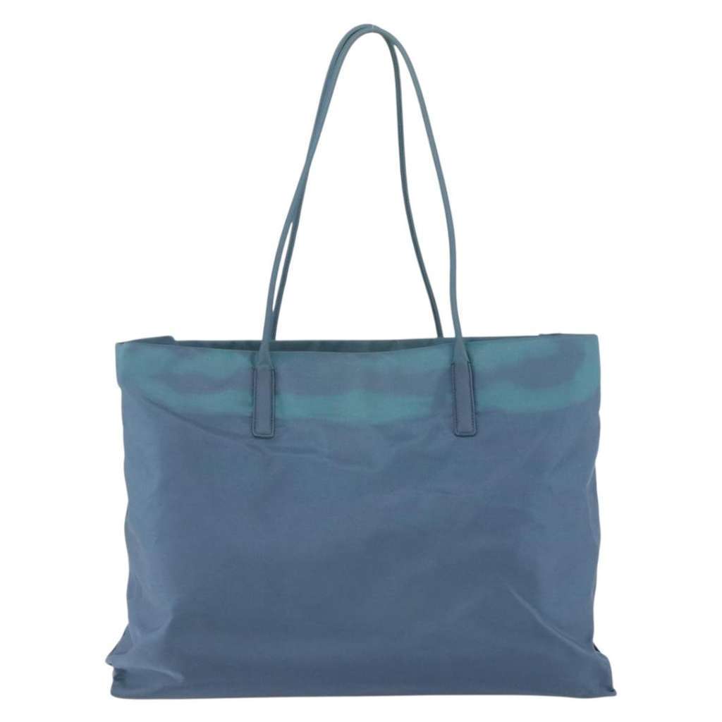 Prada Vintage Tote Blue Good condition - Back View