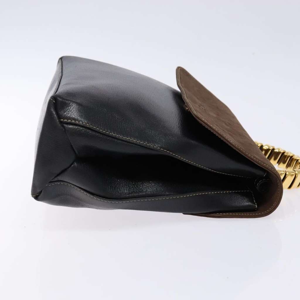 Loewe Vintage Velazquez Top Handle Bag Brown Leather Good condition - Inside View