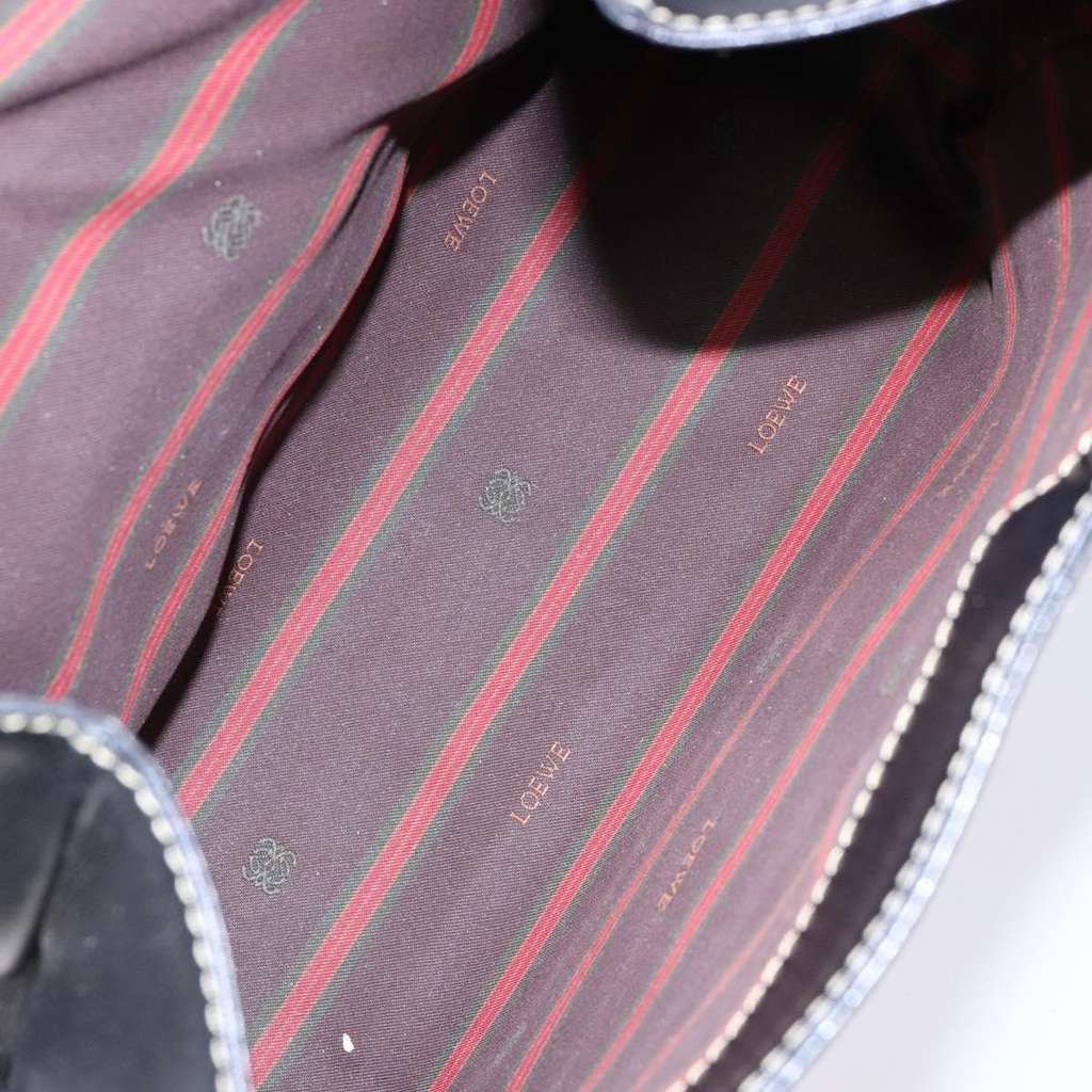 Loewe Vintage Velazquez Top Handle Bag Brown Leather Good condition - Box View