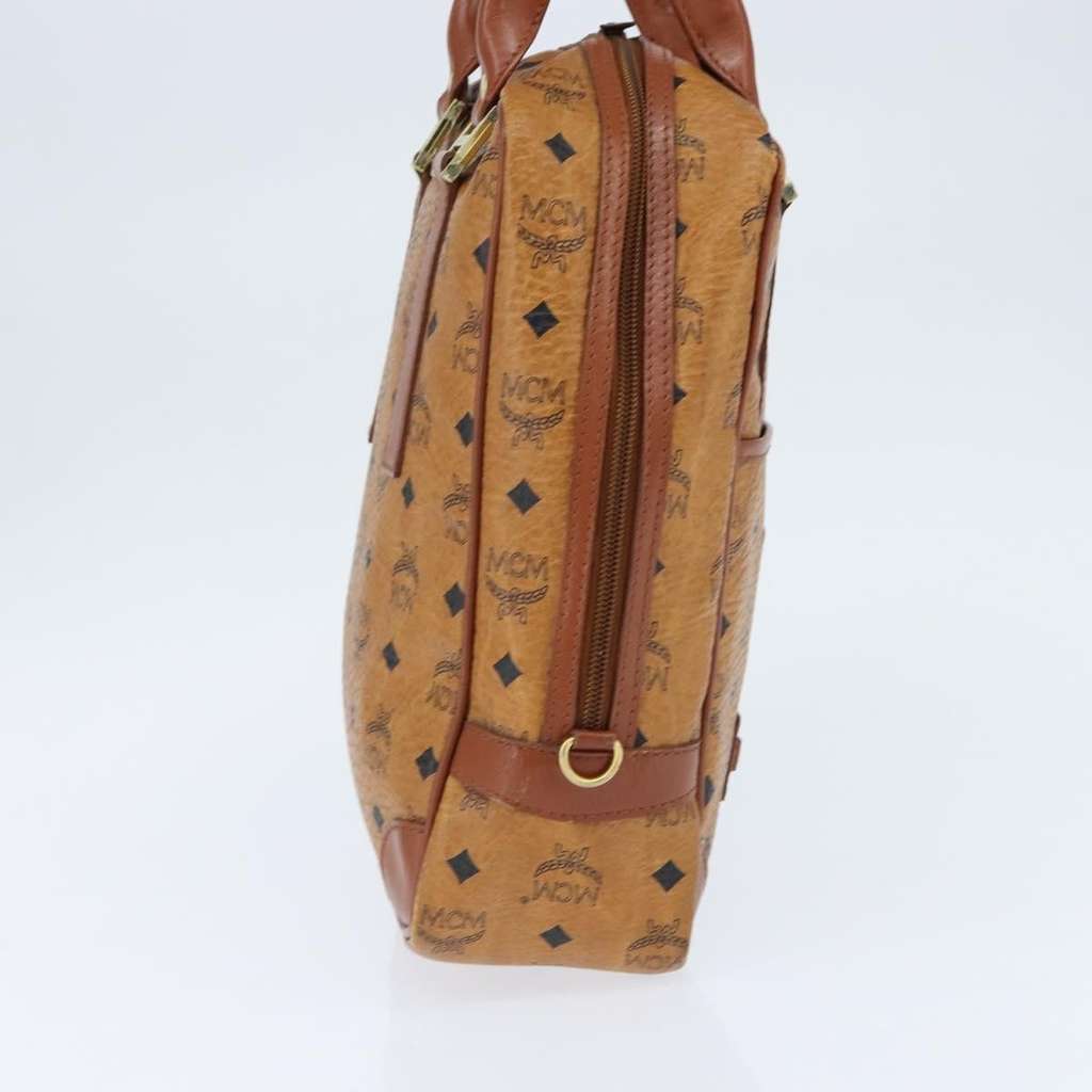 Mcm Visetos Handbag Brown Canvas Good condition - Inside View