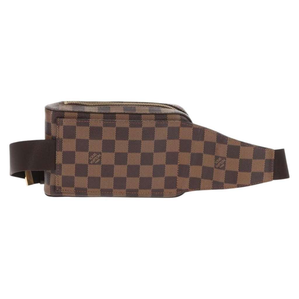 Louis Vuitton Geronimos Waist Bag Brown Canvas Good condition - Back View