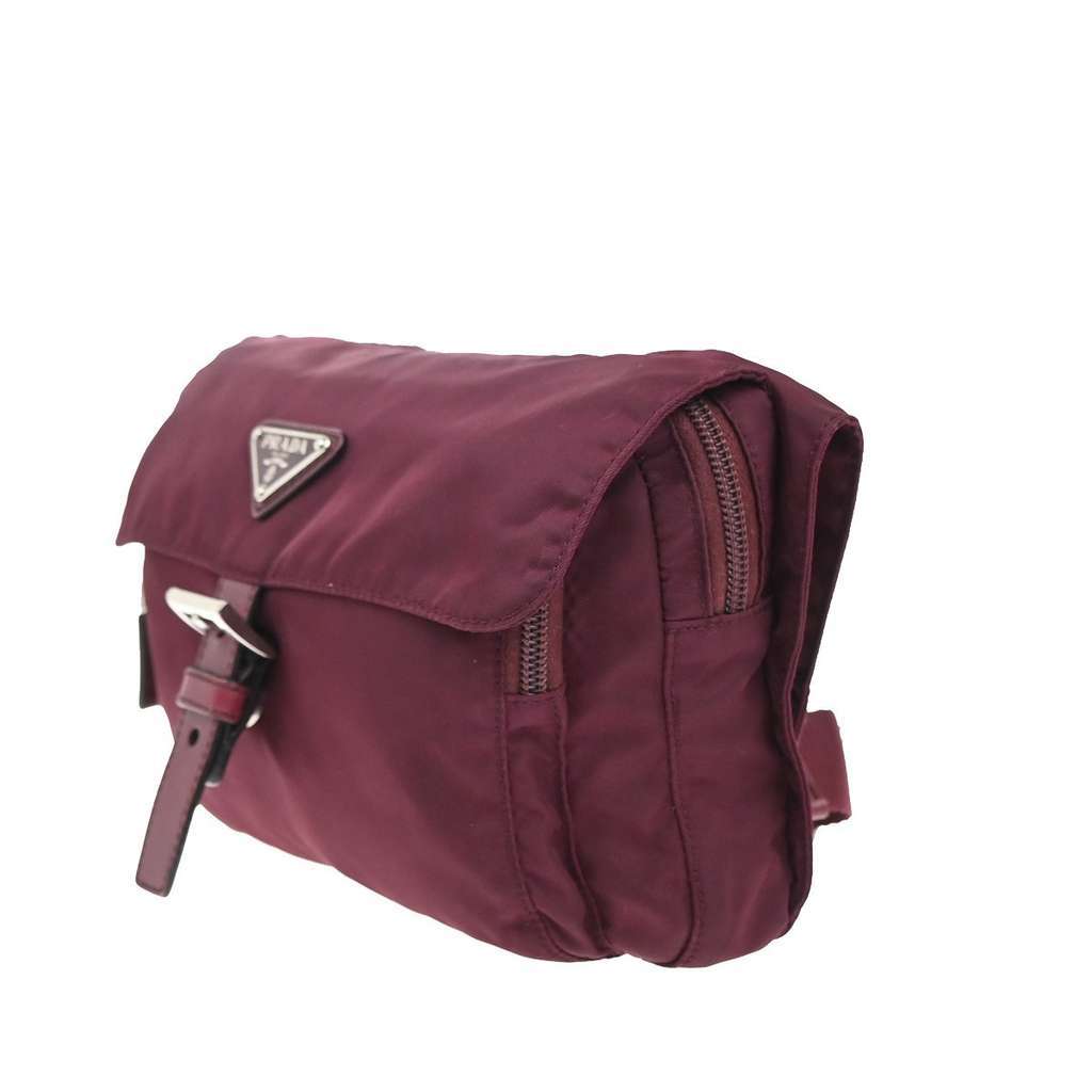 Prada Messenger Bag Red Good condition - Back View