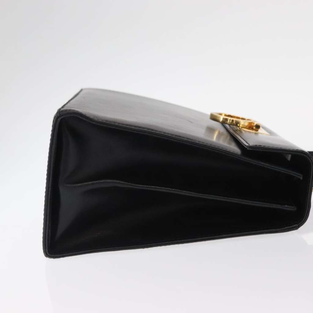 Salvatore Ferragamo Convertible Top Handle Bag Black Leather Good condition - Inside View