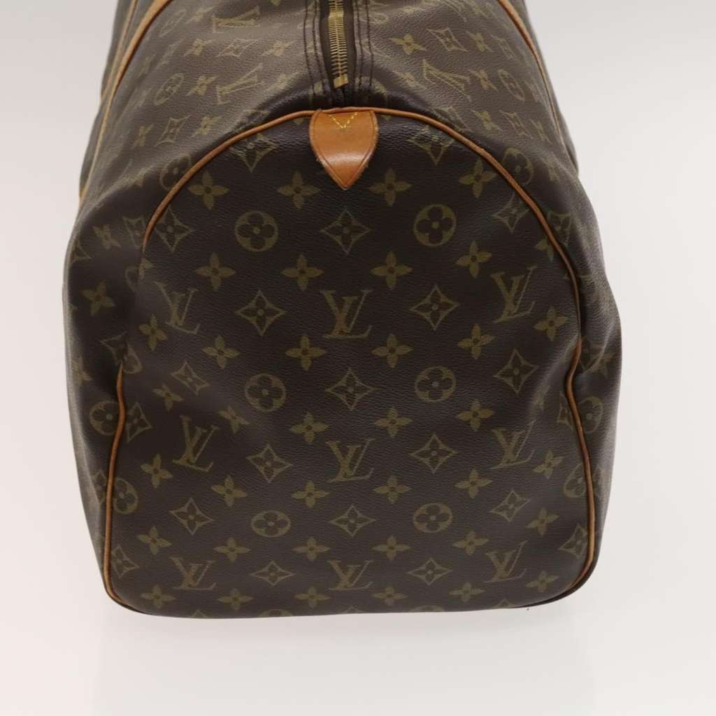 Louis Vuitton Keepall Bag Brown Canvas Fair condition - Inside View
