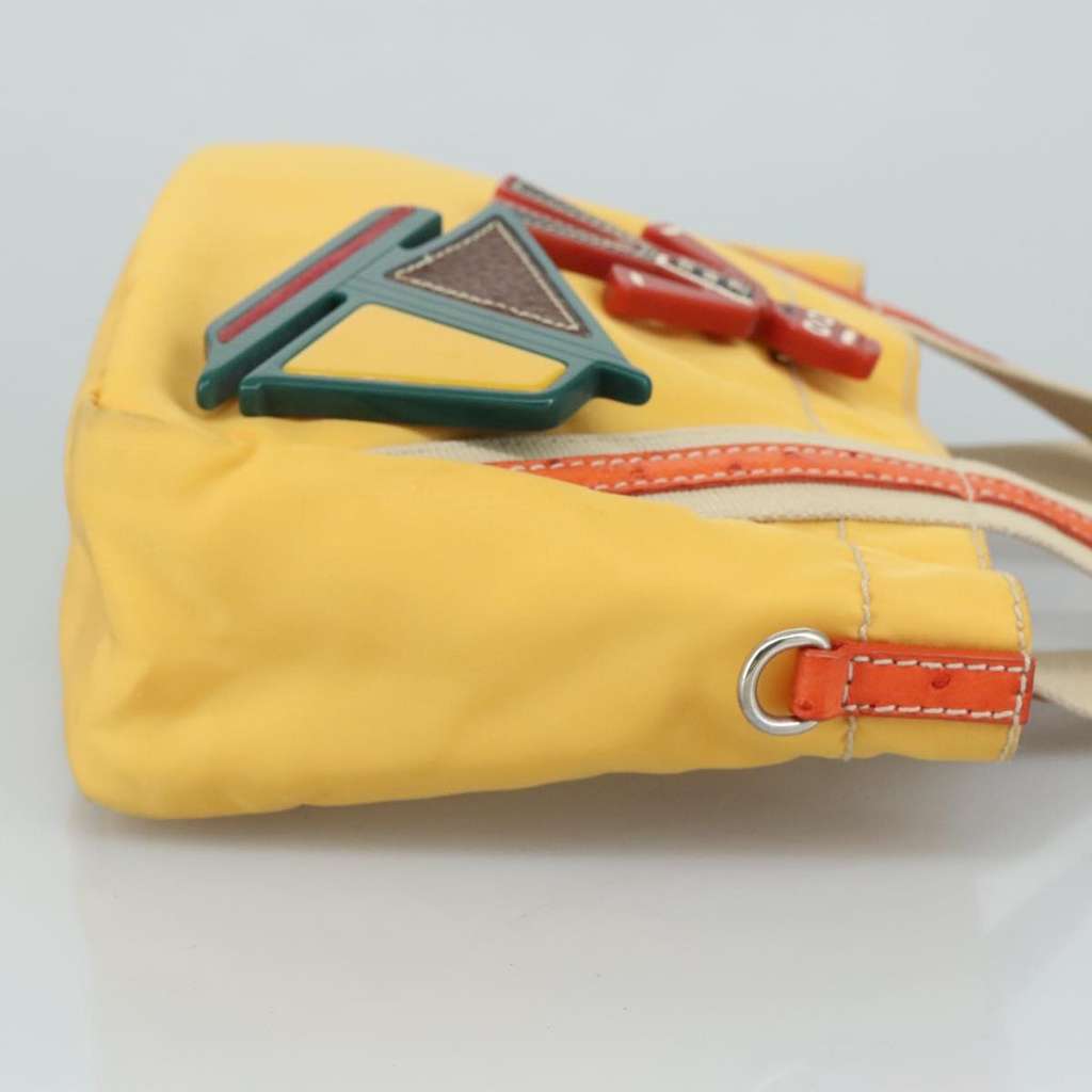 Prada Vintage Handbag Yellow Good condition - Inside View