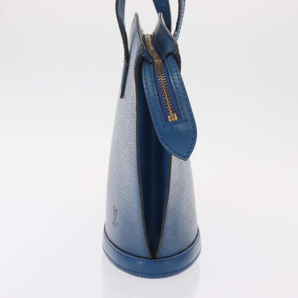 Louis Vuitton Saint Jacques Handbag Blue Leather Fair condition - Inside View