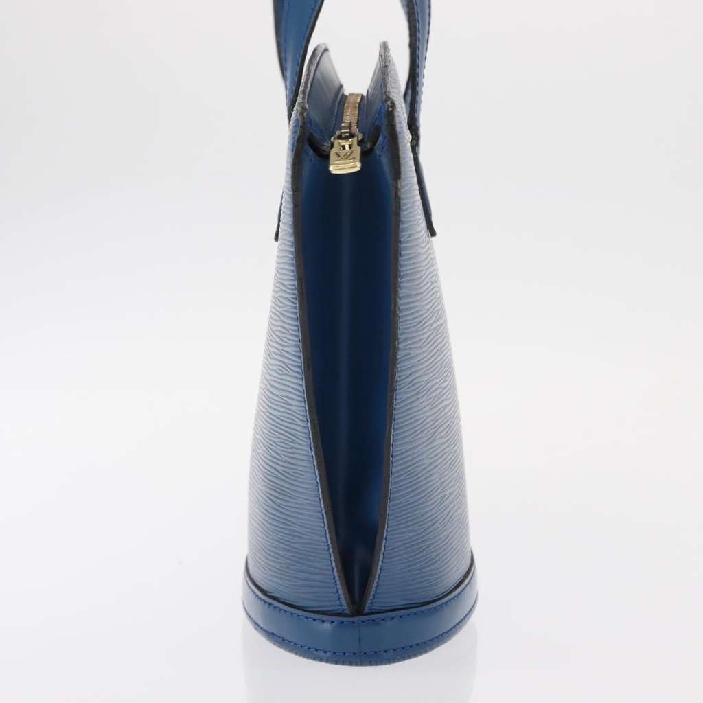 Louis Vuitton Saint Jacques Handbag Blue Leather Fair condition - Model View