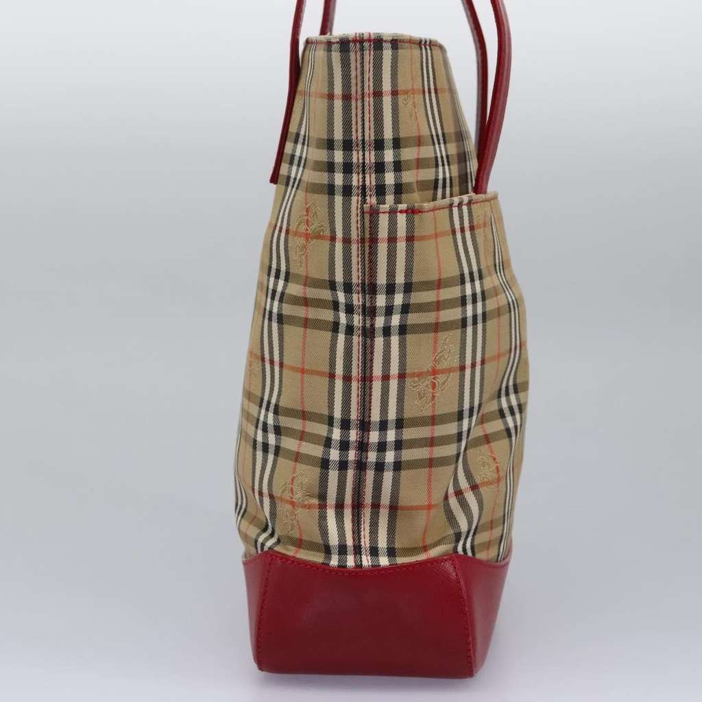 Burberry Nova Check Tote Beige Canvas Good condition - Inside View