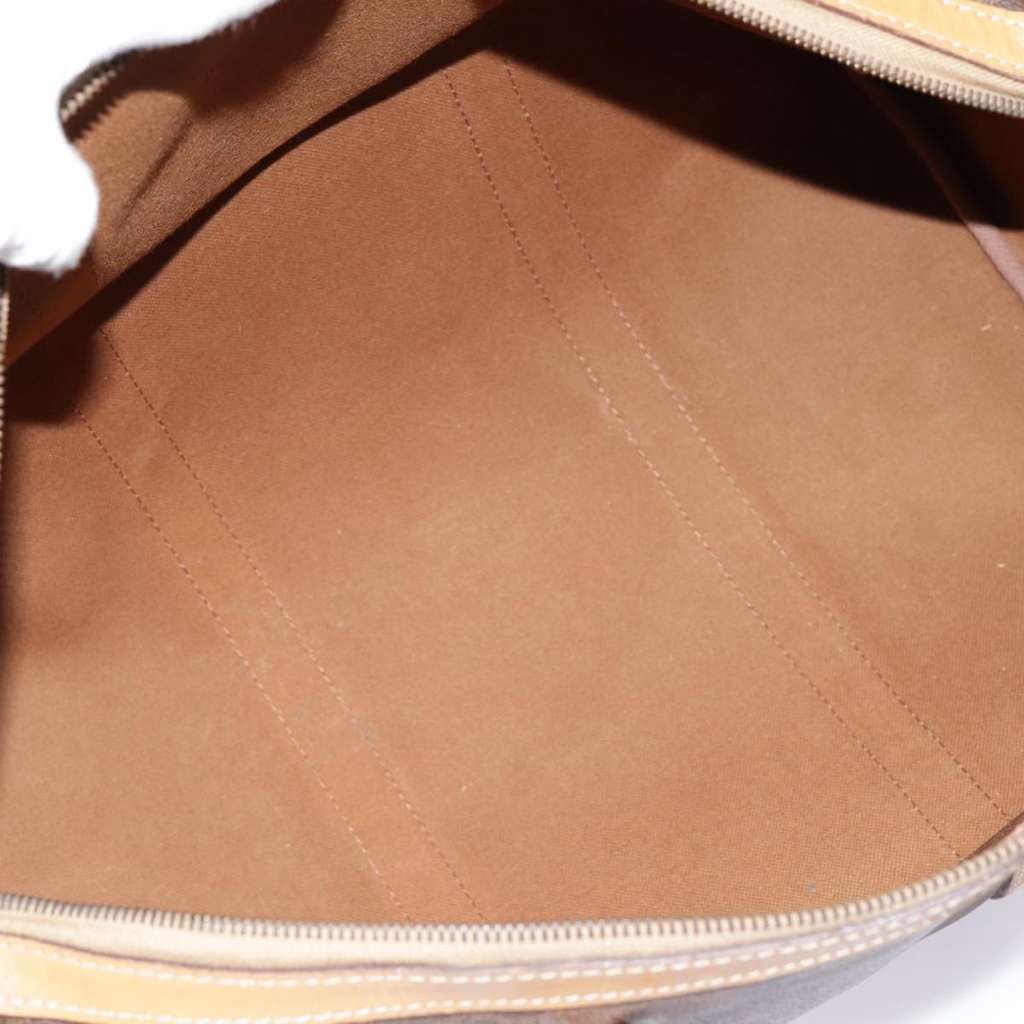 Celine Vintage Boston Bag Brown Canvas Good condition - Box View
