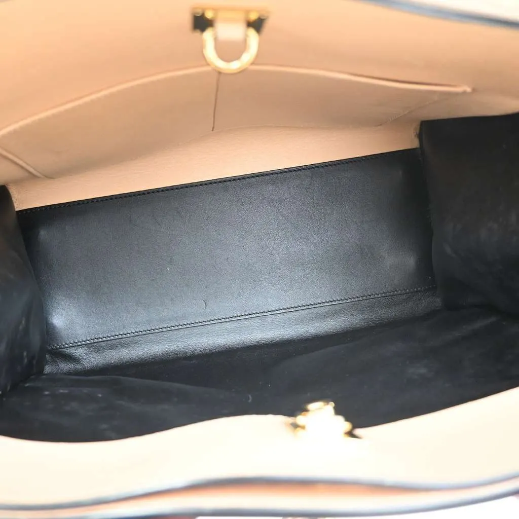 Louis Vuitton City Steamer Handbag Black Leather Good - Box View