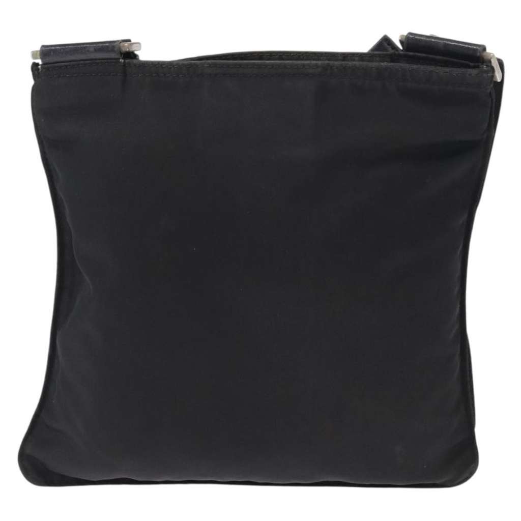Prada Front Pocket Messenger Bag Black Good condition - Back View