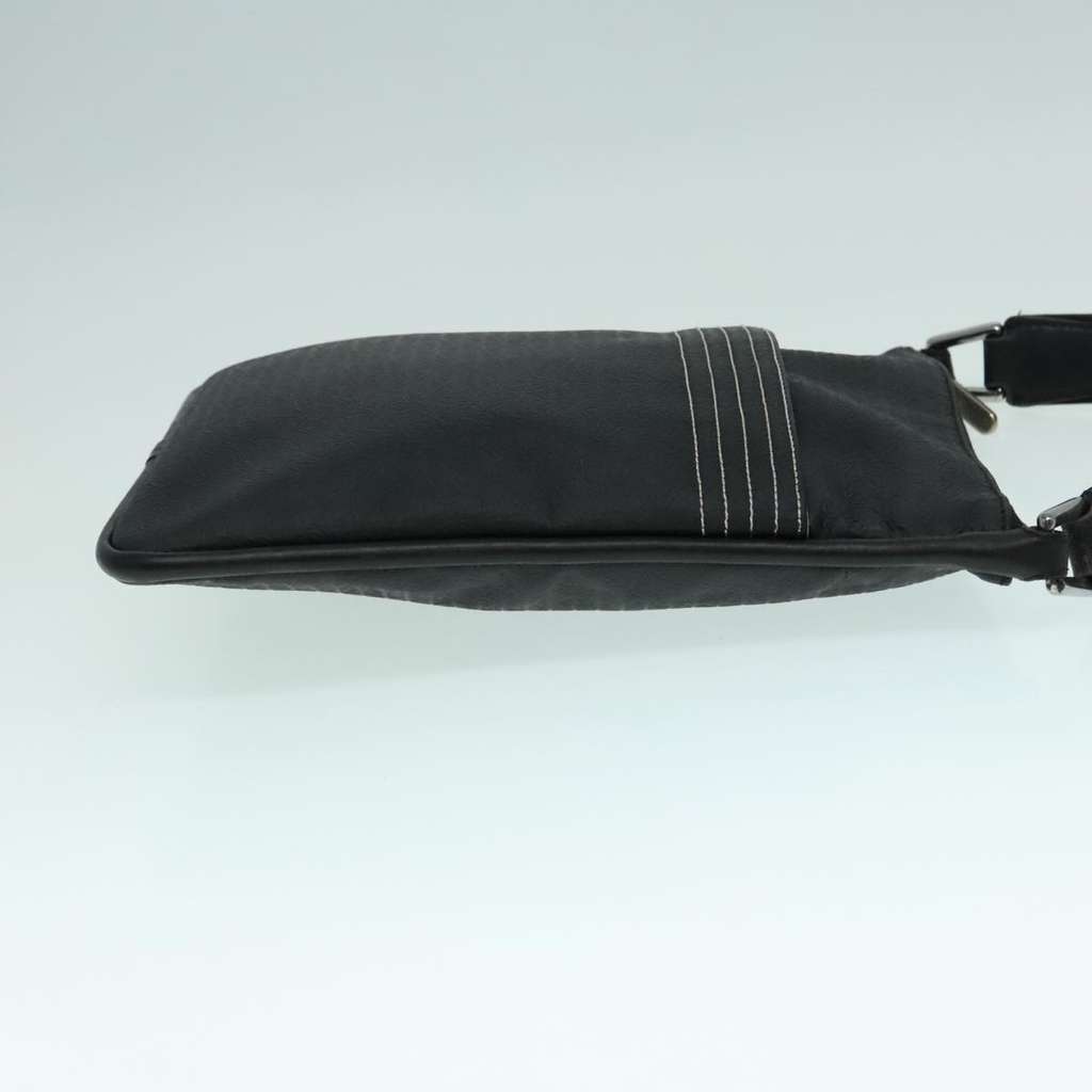 Loewe Anagram Shoulder Bag Black Leather Good condition - Inside View