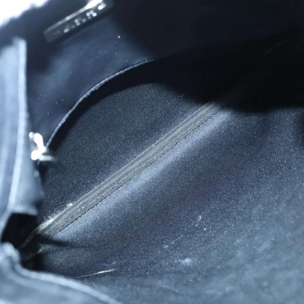 Loewe Anagram Shoulder Bag Black Leather Good condition - Box View