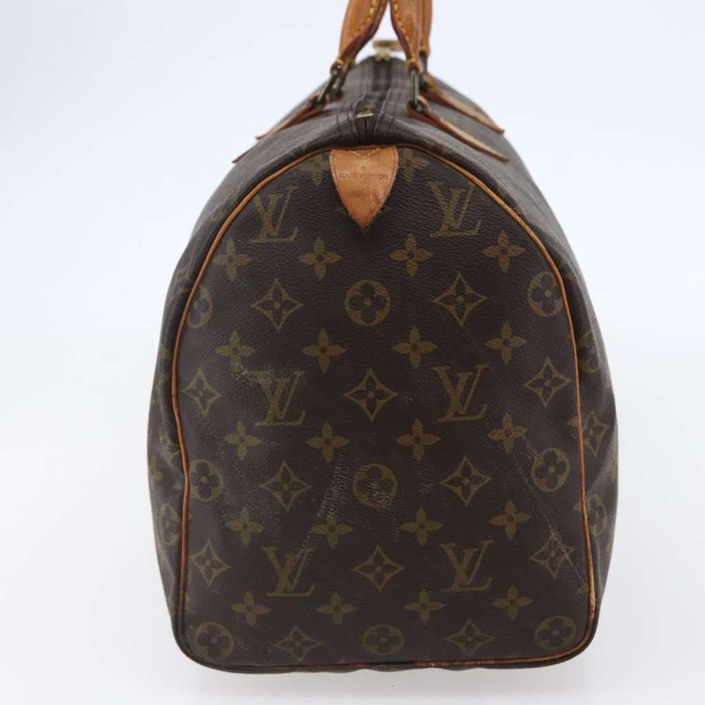 Louis Vuitton Speedy Bandouliere Bag Brown Canvas Fair condition - Model View