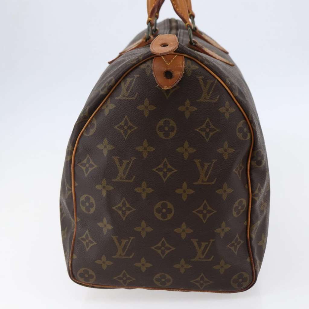 Louis Vuitton Speedy Bandouliere Bag Brown Canvas Fair condition - Box View