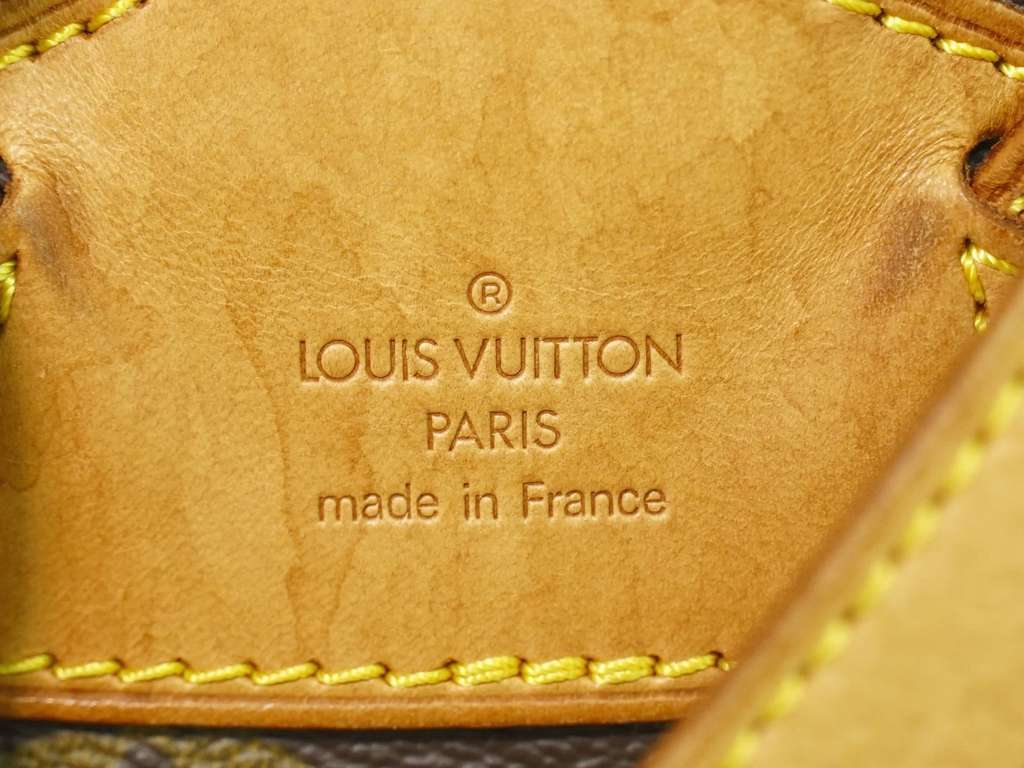 Louis Vuitton Vintage Montsouris Backpack Brown Canvas Fair condition - Box View