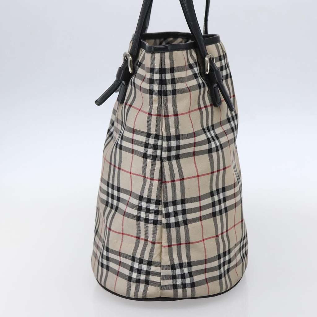 Burberry Nova Check Tote Beige Good condition - Model View