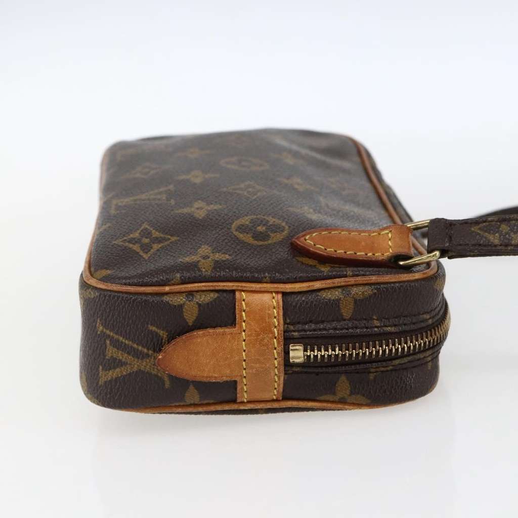 Louis Vuitton Pochette Marly Bandouliere Bag Brown Canvas Good condition - Model View