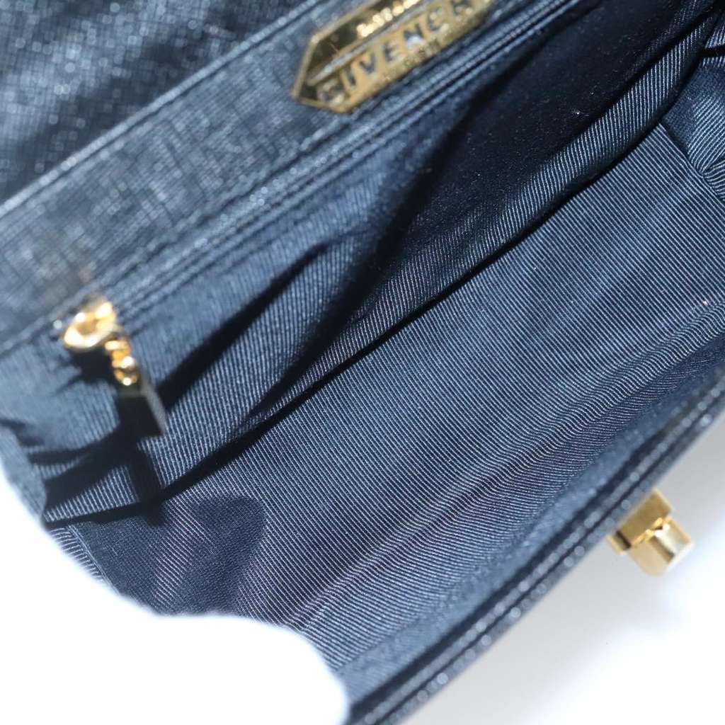 Givenchy Top Handle Messenger Bag Black Leather Good condition - Box View