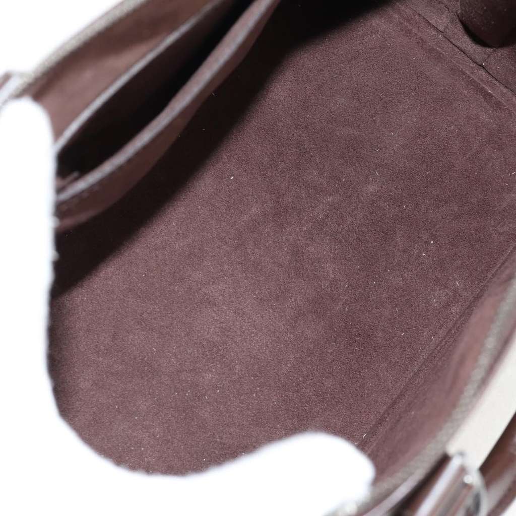 Louis Vuitton Alma Handbag Brown Leather Very good condition - Box View