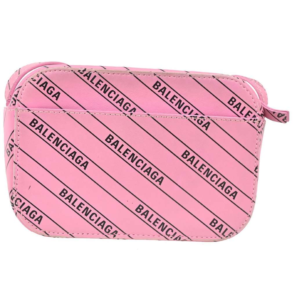 Balenciaga Everyday Camera Bag Pink Leather Good condition - Back View
