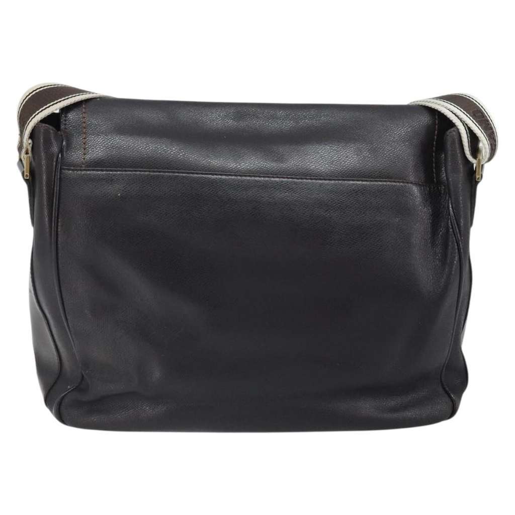 Salvatore Ferragamo Vintage Shoulder Bag Brown Leather Good condition - Back View