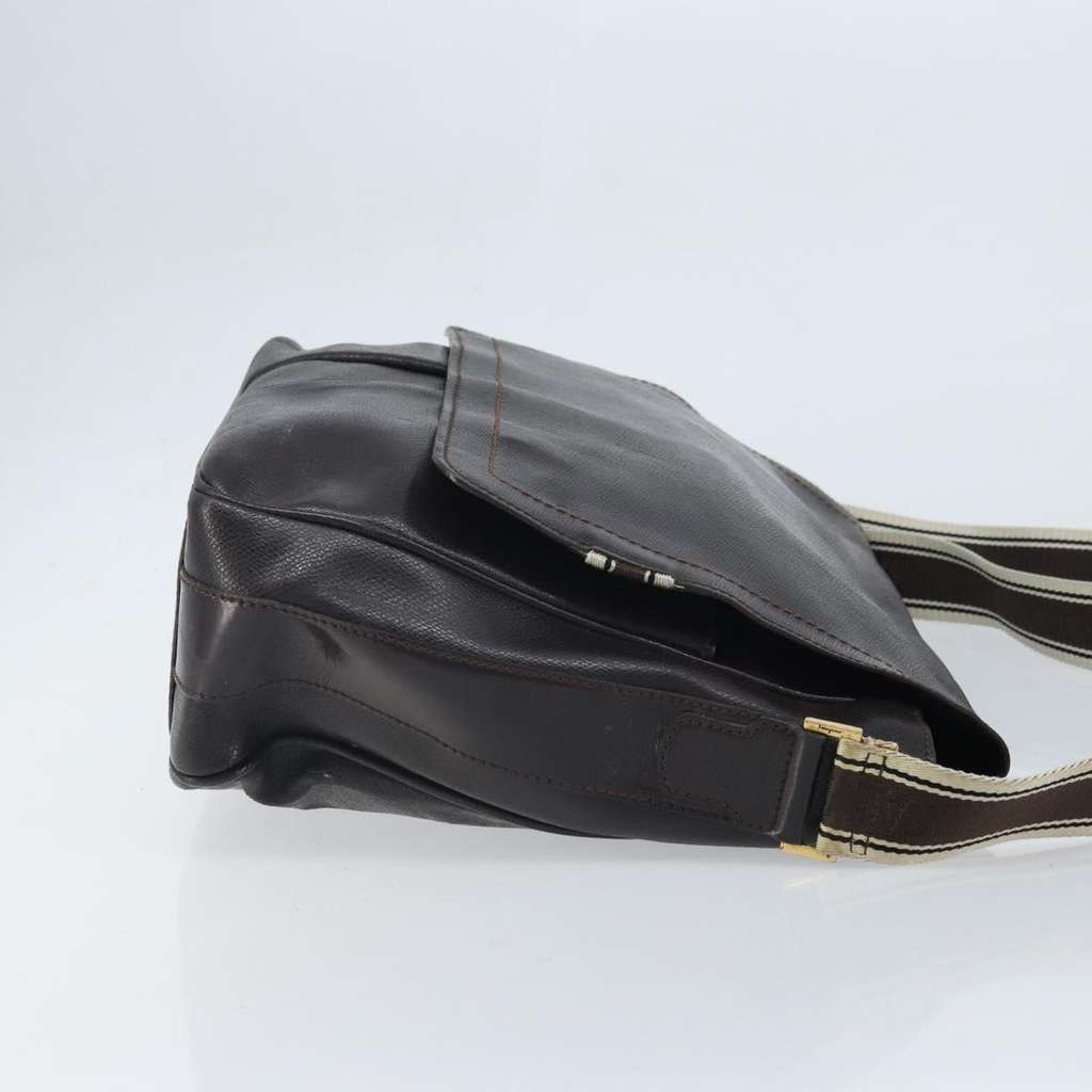 Salvatore Ferragamo Vintage Shoulder Bag Brown Leather Good condition - Inside View