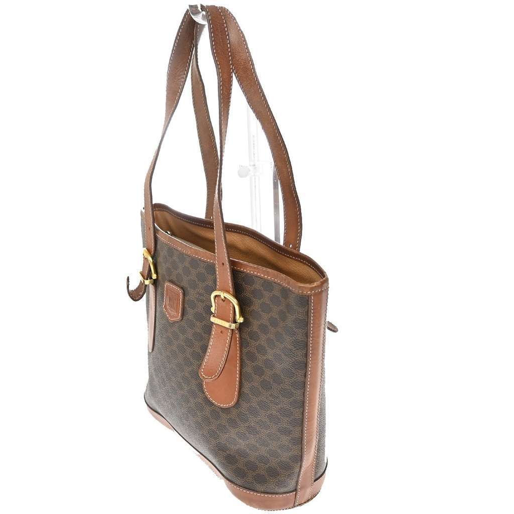 Celine Vintage Macadam Tote bag Brown Good condition - Inside View