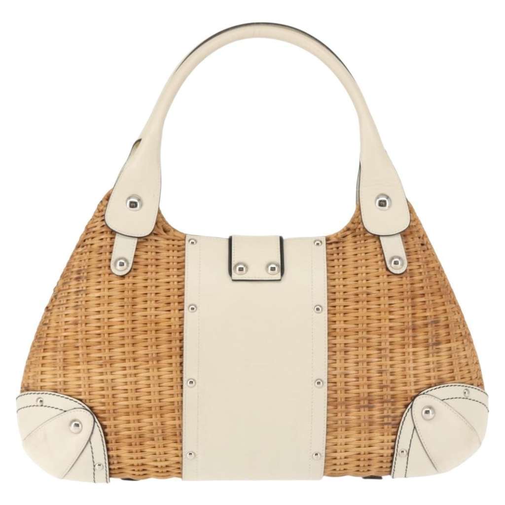 Salvatore Ferragamo Gancini Tote Brown Leather Good condition - Back View