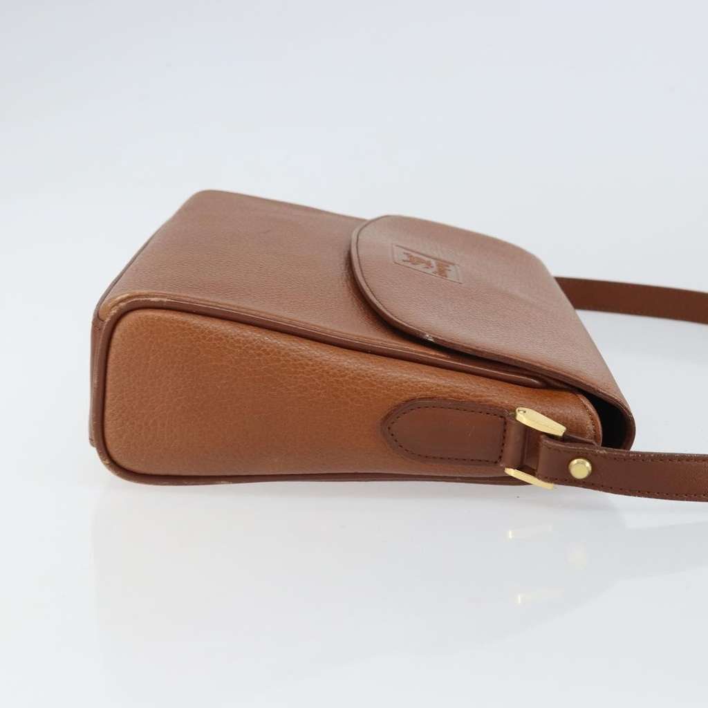 Burberry Vintage Shoulder Bag Brown Leather Good condition - Inside View