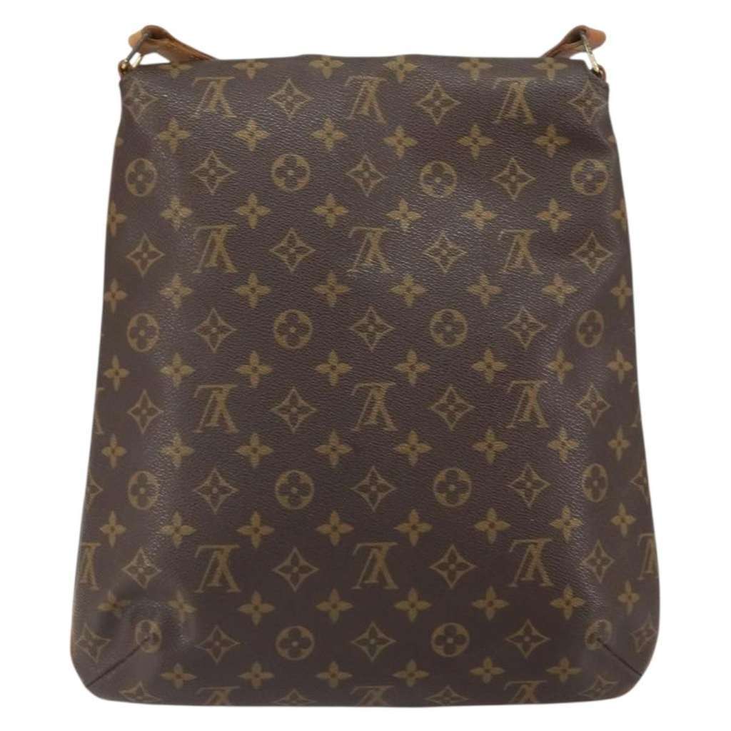 Louis Vuitton Musette Handbag Brown Canvas Fair condition - Back View
