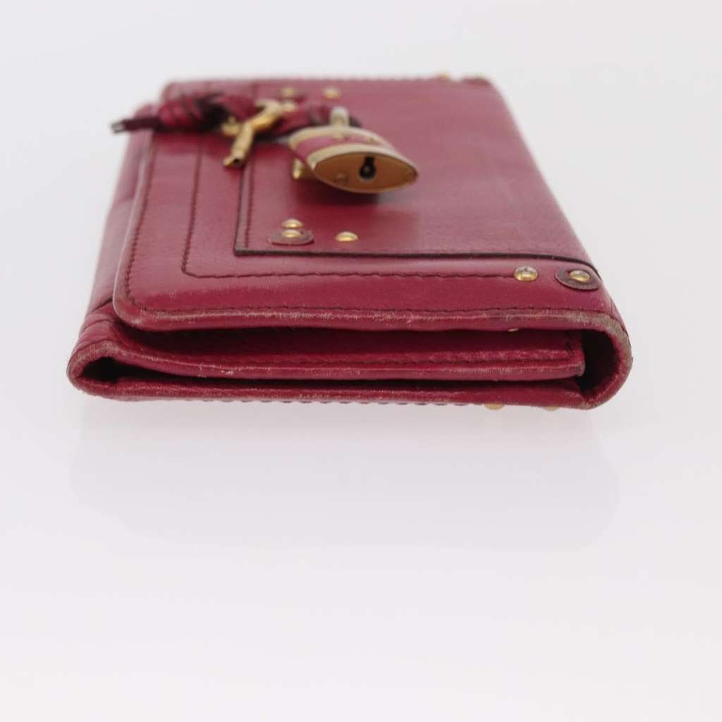 Chloe Paddington Wallet Pink Leather Good condition - Inside View