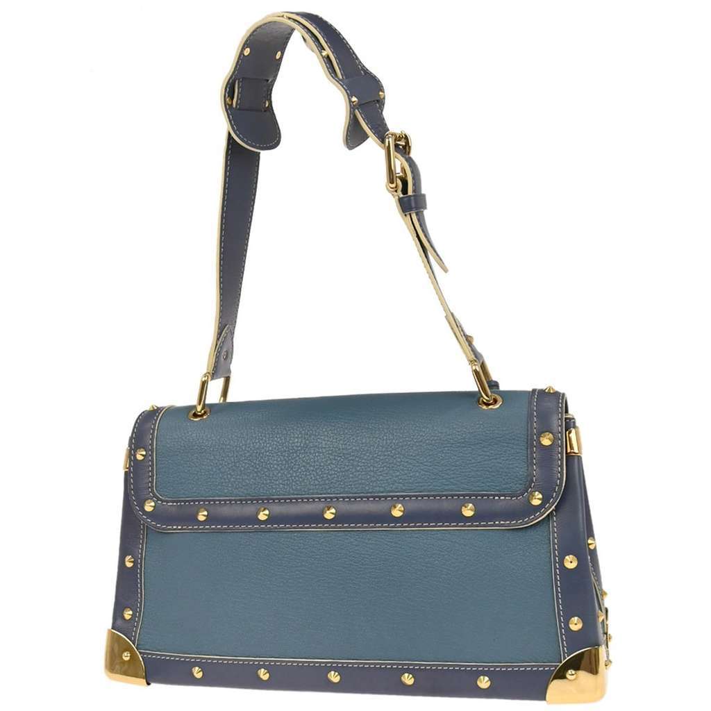 Louis Vuitton Suhali Le Talentueux Handbag Blue Leather Good condition - Back View