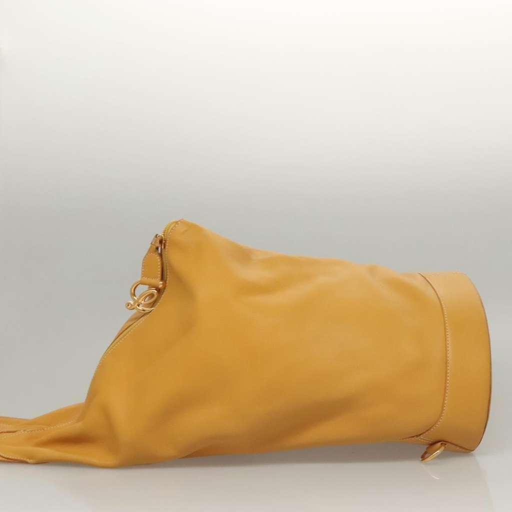 Loewe Anton Sling Bag Yellow Leather Good condition - Model View