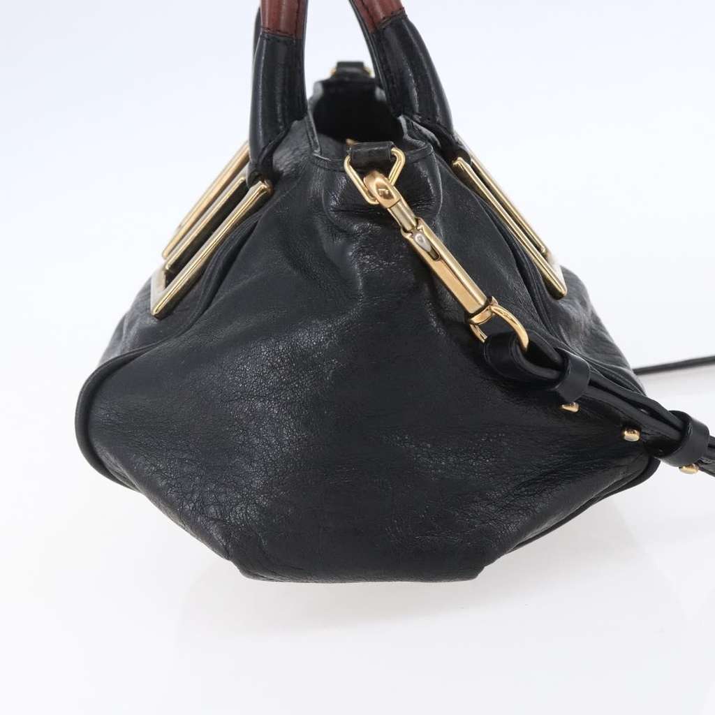 Chloe Ethel Handbag Black Leather Good condition - Inside View