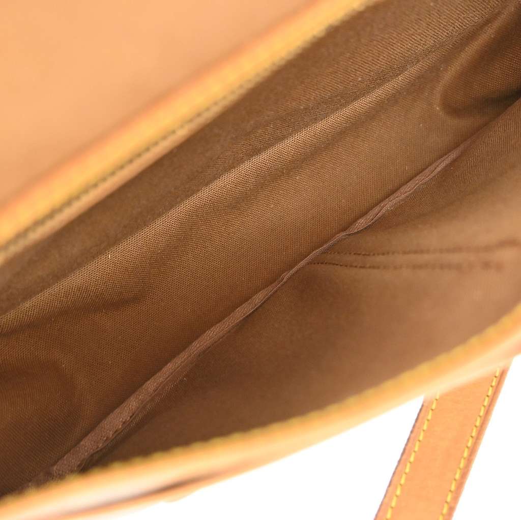 Louis Vuitton Sac Gibeciere Messenger Bag Brown Canvas Good condition - Inside View