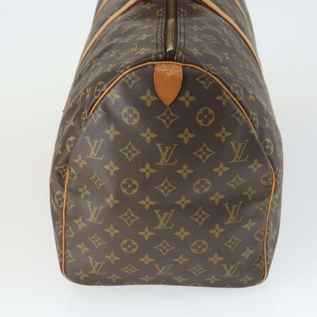 Louis Vuitton Keepall Bag Brown Canvas Good condition - Model View