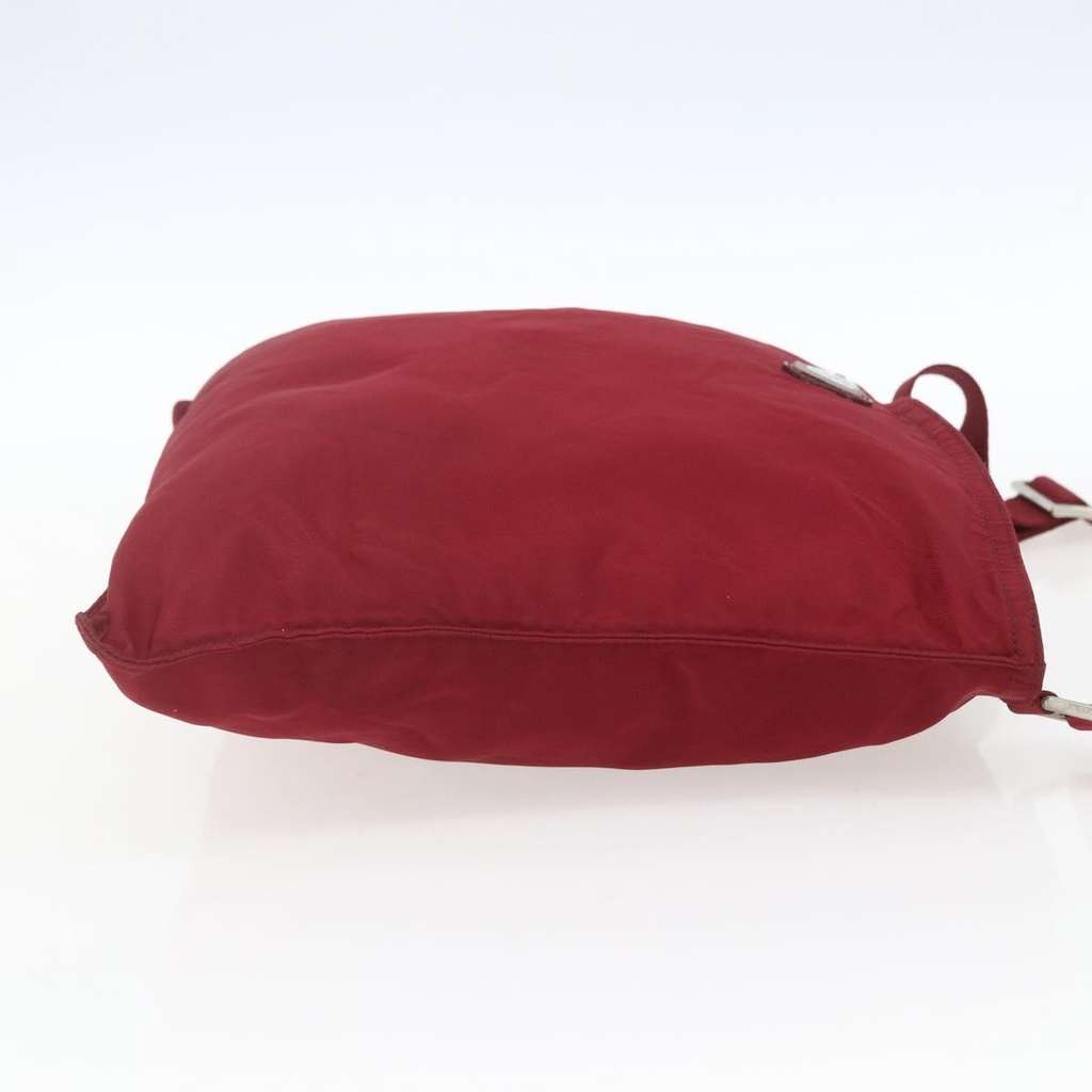 Prada Zip Top Messenger Bag Red Good condition - Model View