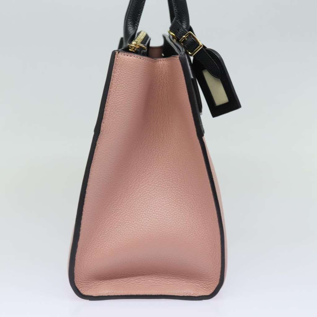 Louis Vuitton City Steamer Handbag Black Leather Good condition - Inside View