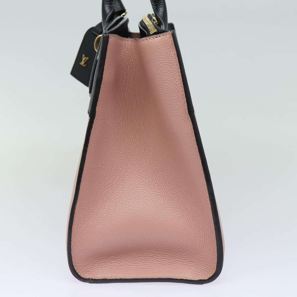 Louis Vuitton City Steamer Handbag Black Leather Good condition - Model View